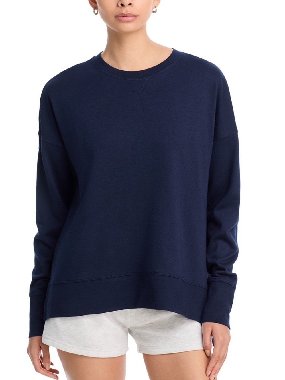 Sweaty Betty NWT After Class Longline Sweatshirt, navy XS